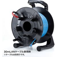 サンワサプライ ケーブルリール LAN-TL17 1個