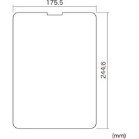 サンワサプライ Apple 第4世代iPad Air10.9インチ用ペーパーライク反射防止フィルム LCD-IPAD10P 1枚（直送品）