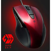 サンワサプライ 静音有線ブルーLEDマウス(5ボタン) MA-BL168R 1個