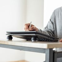 サンワサプライ ノートパソコン用スタンド(平置き・コンパクトタイプ) PDA-STN42BK 1個