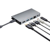 サンワサプライ USB Type-C ドッキングハブ USB-3TCH15S2 1個（直送品）