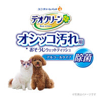 デオクリーン 犬猫用 オシッコ汚れ用 おそうじウェットティッシュ アルコールタイプ 除菌 お買い得！150枚（50枚入×3個）