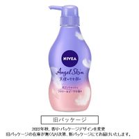 ニベア エンジェルボディウォッシュ ピーチ＆フルーティーポンプ 480ml 花王