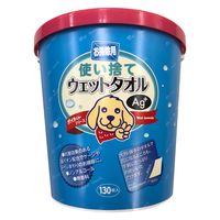 サンテックオプト ポイ太くん お掃除用 使い捨てウェットタオル Ag+ 本体 130枚入