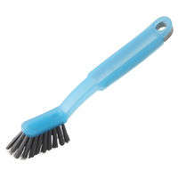 掃除の達人 浴室チョコッと洗い ピンセット付き 排水口 蛇口まわり 掃除用ブラシ ブルー 1個 マーナ