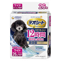 デオシート プレミアム 12時間超消臭＆超吸収 ワイド 26枚入 6袋 ユニ・チャーム