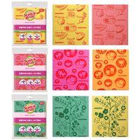 スコッチ・ブライトTMセルロースクロ 1セット（12枚：6種類×各2枚） スリーエム ジャパンCCL-D