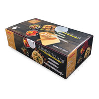 HARIO（ハリオ） 耐熱ガラス製保存容器 1セット（250ml×2個、600ml×1個） レッド