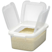 引き出し用米びつ 5kg 白 1個 岩崎工業