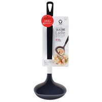 トライアングリップ シリコーンお玉 ブラック 1個 マーナ