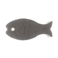 おさかなスポンジ グレー 1セット（3個） マーナ