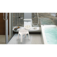 エミール 風呂イス S25 高さ25cm ホワイト アスベル