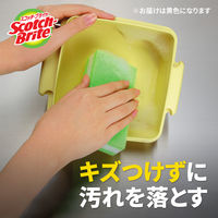 スリーエム（3M）スコッチブライト キッチンカラースポンジたわし 抗菌 食器 キズつけない イエロー SS-74K YEL（1個入）