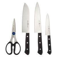 ツヴィリングJ.A.ヘンケルス ナイフセット 三徳包丁 洋包丁 ペティナイフ 料理バサミ ナイフブロック 1セット