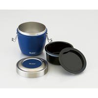 真空ステンレス丼ランチジャー 800ml ブルー スケーター