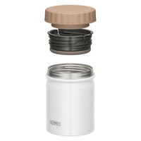 【アウトレット】サーモス（THERMOS） 真空断熱スープジャー 500ml ホワイト JBT-500