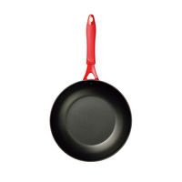 京セラ（KYOCERA） セラフォート フライパン 内面フッ素樹脂加工 28cm ガス火・IH対応 レッド CFF-28A-BRD