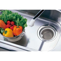 セラミックコート 浅型ごみカゴ 1個 伸晃