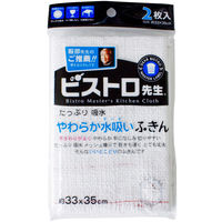 ビストロ先生 やわらか水吸いふきん 2枚入 サンベルム