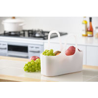 【アウトレット】SUN＆WASSER バスケットS プレーン ホワイト サンカ【終売品】