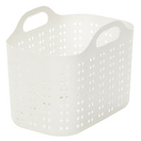 SUN＆WASSER バスケットM ドット ホワイト 2個 サンカ