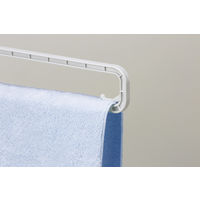 洗濯物干しバスタオルハンガー BEILU グレー 幅68cm ツウィンモール
