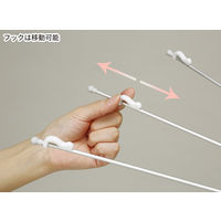 洗濯物干しアルミパラソルハンガー BEILU グレー 高さ44cm ツウィンモール