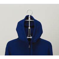 濯物干しパーカーハンガー BEILU グレー 幅60cm ツウィンモール