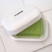 ユノア（YUNOA） 石けん箱 ( 石鹸置き )ニューホワイト レック(BB-111)