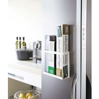 マグネット ラップホルダー プレート ホワイト 1個 山崎実業 キッチン収納