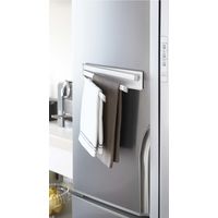 マグネット ふきんハンガー プレート ホワイト 1個 山崎実業 キッチン収納