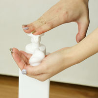 ディスペンサー スクエア 泡タイプ ホワイト 650ml ネトヨン・レ