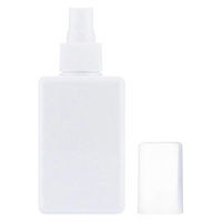 スプレーボトル ホワイト スクエア 150ml 1セット（3個） ベストコ