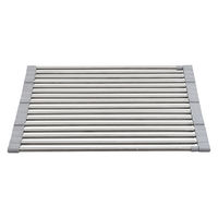 抗菌 たためる 水切り シンクスライドラック（ ワイド ） 1個 レック 水切りかご