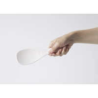 土鍋しゃもじ おこげ しゃもじ シンプル くっつかない ホワイト 1個 マーナ