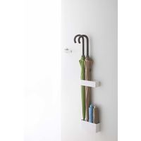 smart（スマート）マグネットアンブレラスタンド ホワイト 傘立て 1個 山崎実業