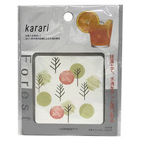 karari（カラリ） 珪藻土 コースタースクエア フォレスト 1個 アネスティカンパニー