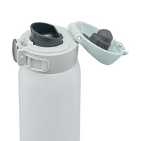 ZOJIRUSHI（象印） ステンレスマグ 水筒 ワンタッチ シームレスせん 480ml アイスグレー SM-WA48-HL 1個