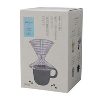 Ready to（レディー トゥ）ドリッパー・マグセット コーヒードリッパー マグカップ ブラック 簡単 初心者 1セット マーナ