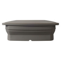 マジカリーノ シリコンスチーマー 角型 S 電子レンジ調理器 ブラック 1個 和平フレイズ