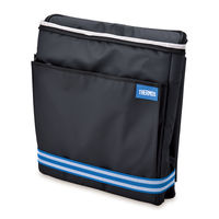 サーモス（THERMOS）ソフトクーラー クーラーボックス 20L 保冷 アウトドア スポーツ ブラック REQ-020 BK 1個