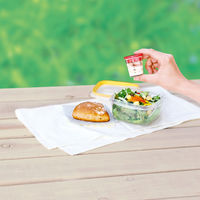 マイドレッシングカップ お弁当用ドレッシングカップ 25ml レッド 1個 マーナ お弁当箱用 調味料ケース キッチン調理器具