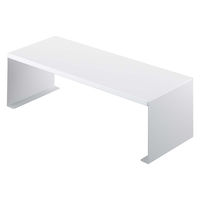 tower（タワー） 伸縮洗濯機排水口上ラック ホワイト 1個 山崎実業