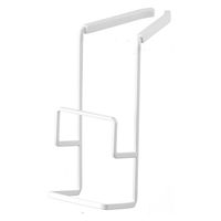 tower（タワー） 蛇口にかけるスポンジホルダー ダブル ホワイト 1個 山崎実業