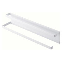 tower（タワー） 洗濯機横マグネットタオルハンガー2段 ホワイト 1個 山崎実業