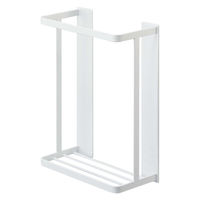 tower（タワー） マグネットバスルーム折り畳み風呂蓋ホルダー ホワイト 1個 山崎実業