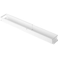 tower（タワー） シンク下 伸縮キッチンラック スリム ホワイト 1個 山崎実業