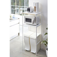 tower（タワー） ゴミ箱上ラック ホワイト 1個 山崎実業 【送料無料】