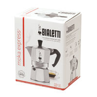 ビアレッティ （BIALETTI） エスプレッソメーカー モカエキスプレス 直火式 ガス火対応 2カップ 1個 ストリックスデザイン