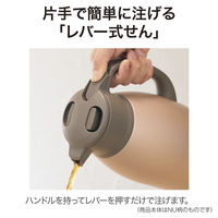 ステンレスポット 1.5L マットネイビー SH-HC15-AD 1個 卓上・テーブルポット 保冷保温 ZOJIRUSHI（象印）